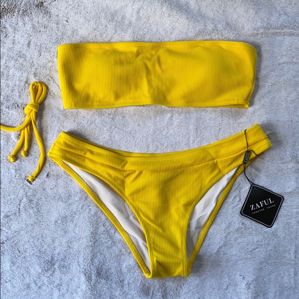 Zaful Bandeau Bikini